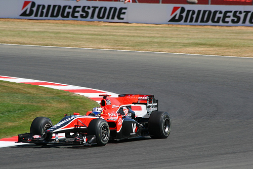 VIRGIN RACING F1 TEAM VR-01 VIRGIN COSWORTH V8 CA2010